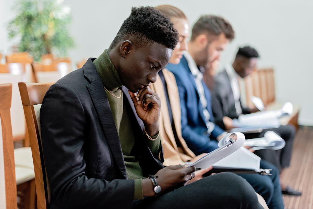 job interview panel diverse